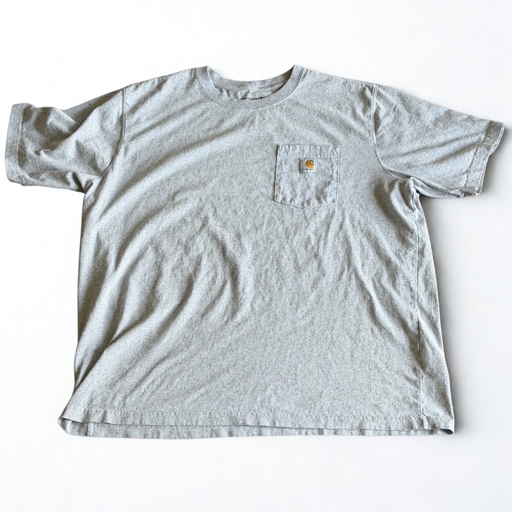Carhartt Men's Heather Gray Short Sleeve Tee